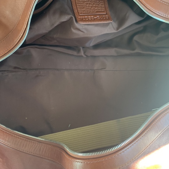 COACH LEATHER SIGNATURE DUFFLE - Picture 4 of 7